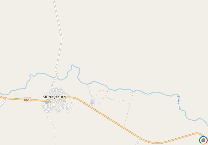 Map location of Murraysburg